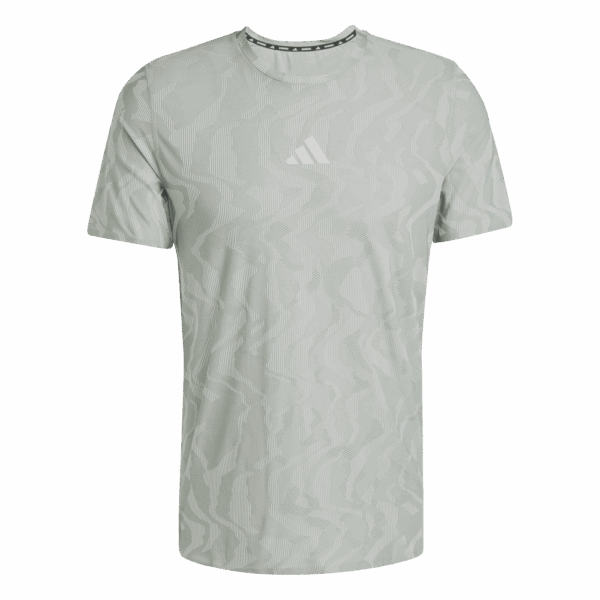 ADIDAS ULTIMATE RUNNING ENGINEERED CLIMACOOL+ T-SHIRT Herren SILVER GREEN