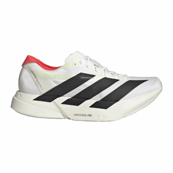ADIDAS ADIZERO ADIOS PRO 4 Laufschuhe Damen footwear white/core black/silver metal 38