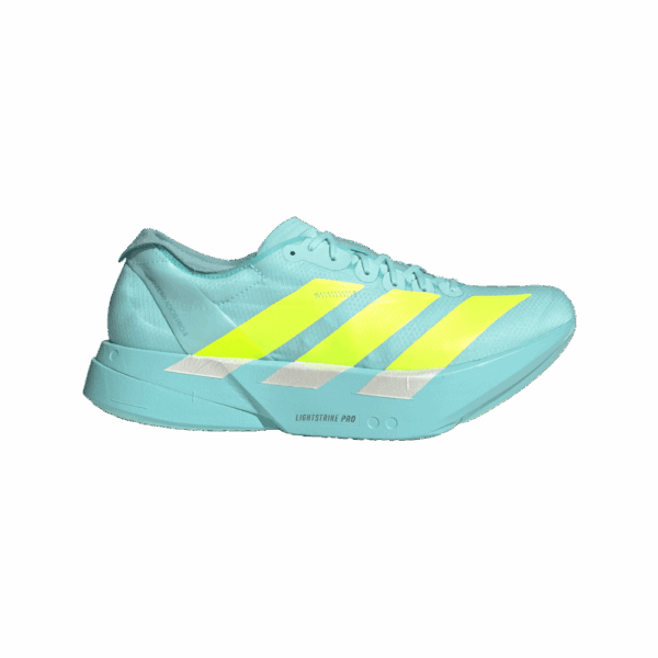 ADIDAS ADIZERO ADIOS PRO 4 Laufschuhe Herren flash aqua/ lucid lemon/ mint ton 47 1/3