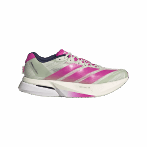 ADIDAS ADIZERO BOSTON 13 Laufschuhe Damen BERLIN EDITION LINEN GREEN/SHOCK PINK/DARK BLUE 40