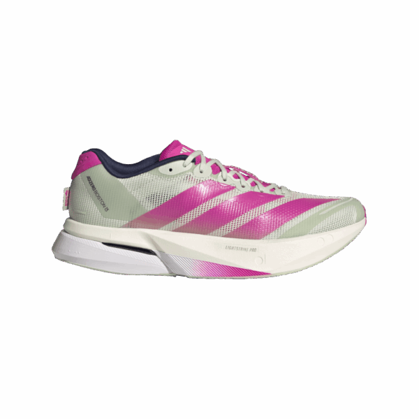 ADIDAS ADIZERO BOSTON 13 Laufschuhe Damen BERLIN EDITION LINEN GREEN/SHOCK PINK/DARK BLUE 42