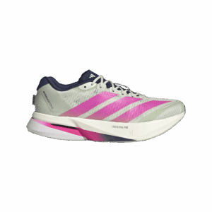 ADIDAS ADIZERO BOSTON 13 Laufschuhe Herren BERLIN EDITION LINEN GREEN/SHOCK PINK/DARK BLUE 45 1/3