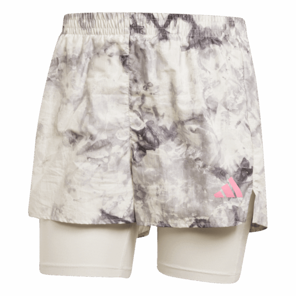 ADIDAS OWN THE RUN SPRAY DYE 2IN1 SHORTS Damen SPRAY DYE XS