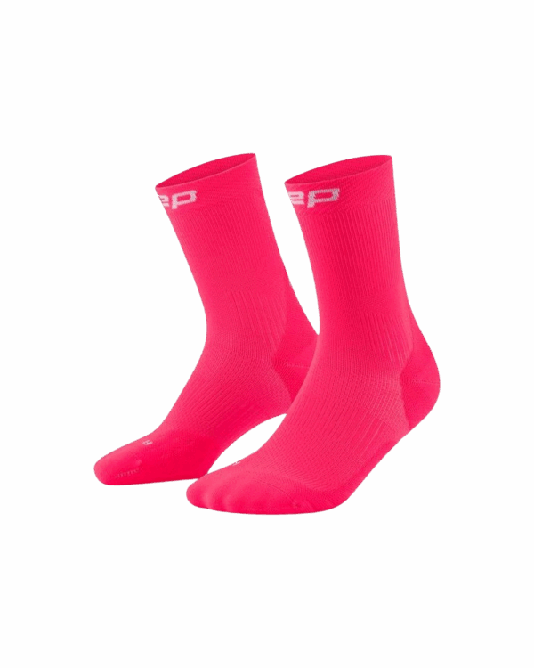 CEP CORE RUN SOCKS MID CUT 5.0 Damen pink 34-37