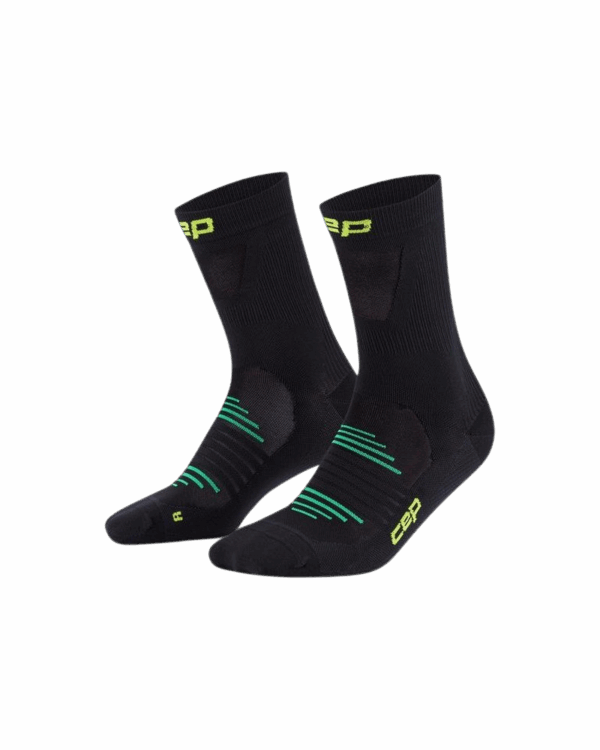 CEP PRO RUN ULTRALIGHT SOCKS MID CUT Herren black 42-45