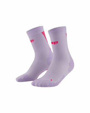 CEP CORE RUN ULTRALIGHT SOCKS MID CUT 4.0 Damen LILAC/PINK Gr. 40-43