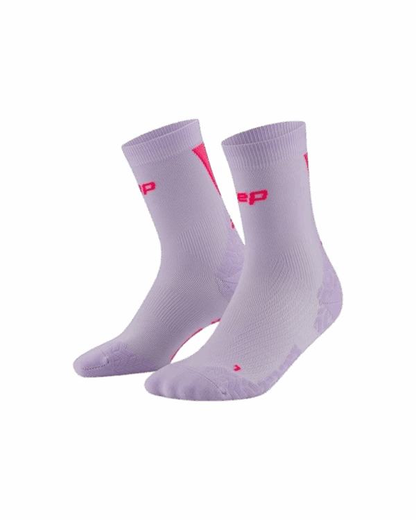 CEP CORE RUN ULTRALIGHT SOCKS MID CUT 4.0 Damen LILAC/PINK Gr. 40-43