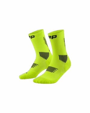 CEP CORE RUN SOCKS MID CUT 5.0 Damen lime/black 40-43