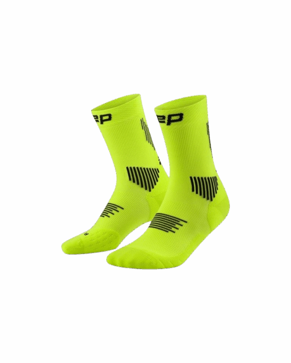 CEP CORE RUN SOCKS MID CUT 5.0 Damen lime/black 40-43