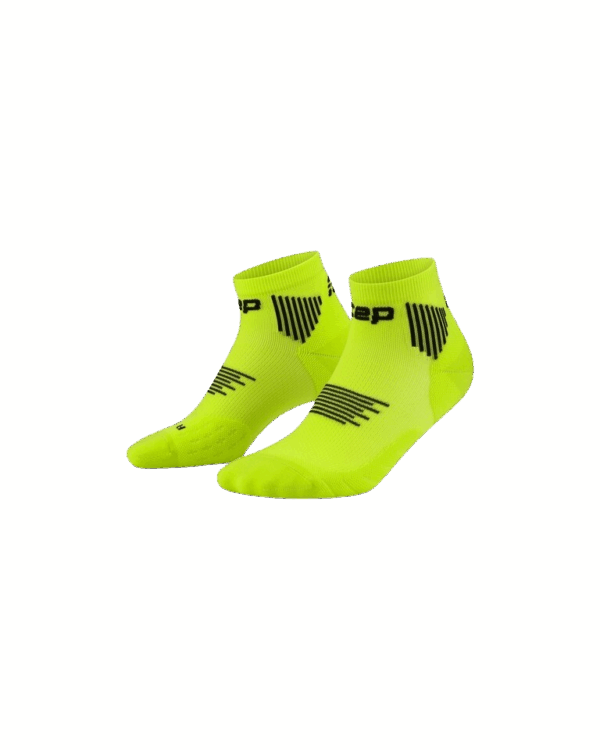 CEP CORE RUN SOCKS LOW CUT 5.0 Herren LIME/BLACK Gr. 45-48+