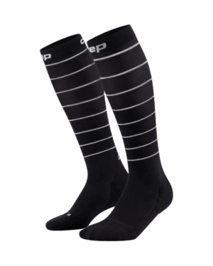CEP PRO RUN REFLECTIVE SOCKS TALL 2.0 Herren BLACK Gr. 3