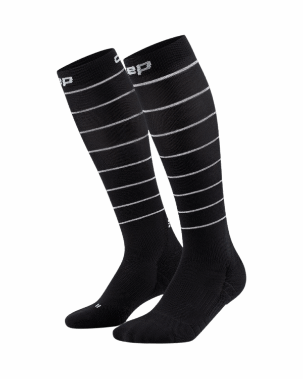 CEP PRO RUN REFLECTIVE SOCKS TALL 2.0 Herren BLACK Gr. 3