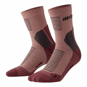 CEP COLD WEATHER MID-CUT V2 SOCKS Damen Rose-brown