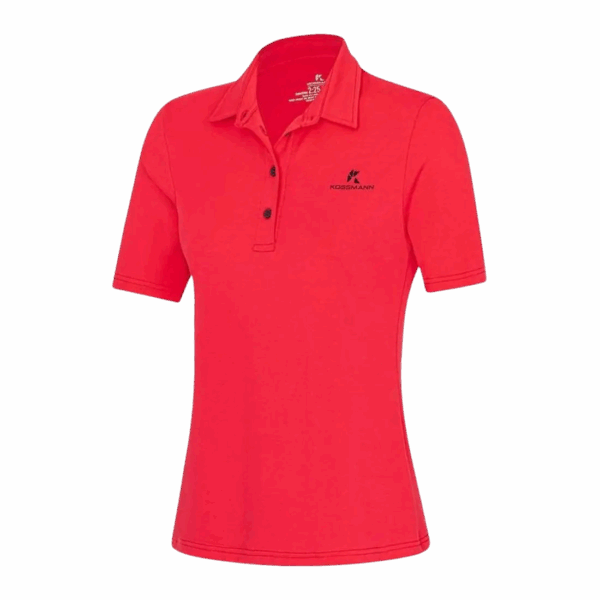 KOSSMANN ULTRA LITE 3D POLO SHIRT Damen Rot XL