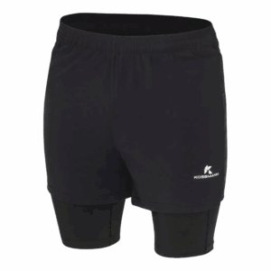 KOSSMANN VERTIGO 2IN1 LAUFHOSE Unisex Schwarz XS