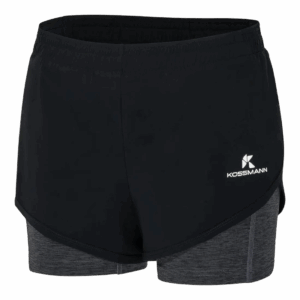 KOSSMANN 2IN1 HOSEN 3P Damen Schwarz L