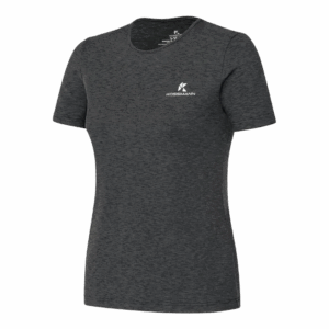 KOSSMANN MELANGE FUNKTIONSSHIRT Damen Schwarz L
