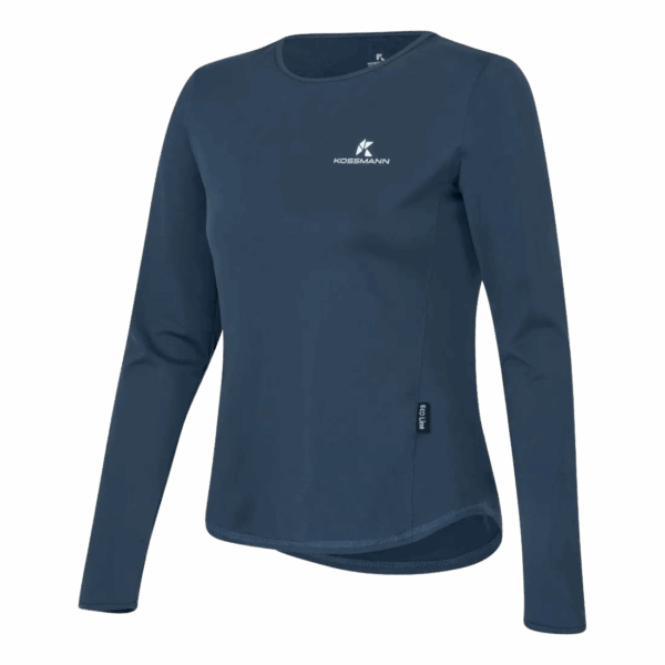 KOSSMANN ECOLINE CREWNECK TOP Damen Blau XS