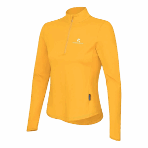 KOSSMANN ECOLINE ZIPNECK TOP Damen Gelb S