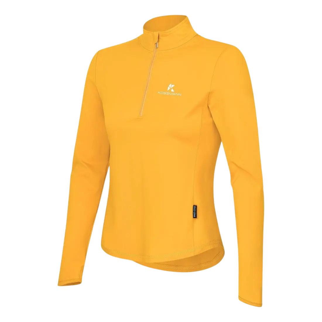 KOSSMANN ECOLINE ZIPNECK TOP Damen Gelb XL