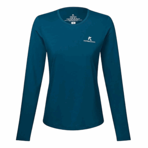 KOSSMANN SUPERSOFT LANGARMSHIRT Damen Blau XS