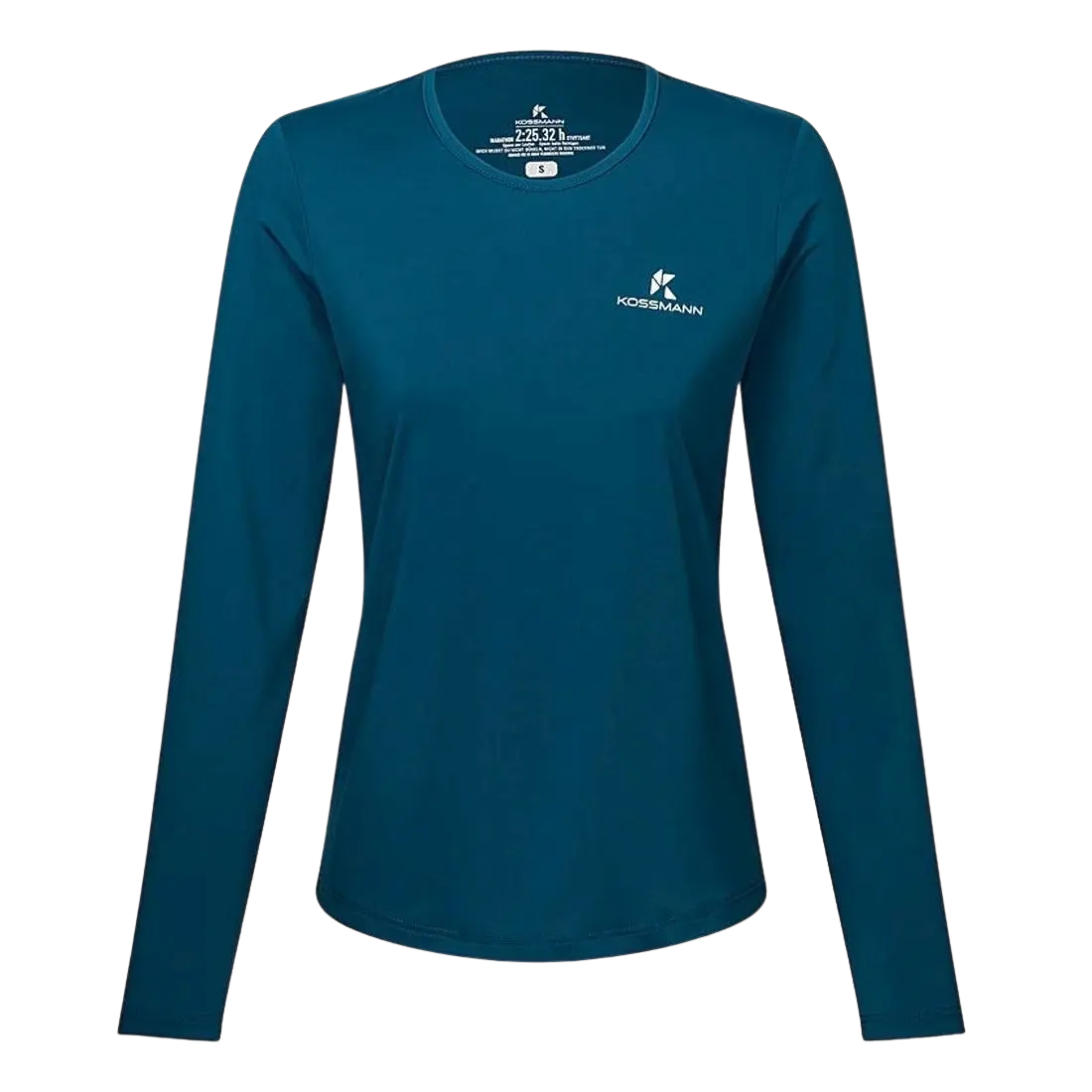 KOSSMANN SUPERSOFT LANGARMSHIRT Damen Blau L