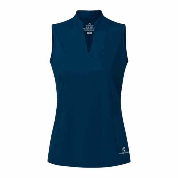 KOSSMANN SUPERSOFT V SHIRT Damen Blue Tropico L