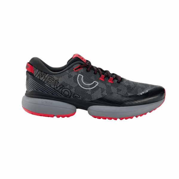 True Motion U-TECH Nevos Elements 3 Next Gen Laufschuhe Herren Black / Steel Gray / Racing Red D (normal) 42