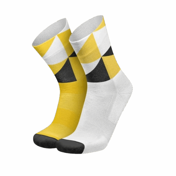 INCYLENCE POLYGONS LAUFSOCKEN Unisex Gelb 47 - 50