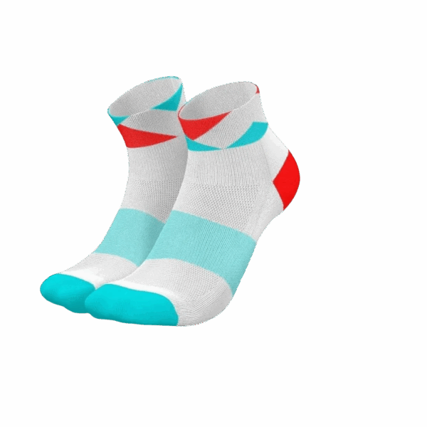INCYLENCE RUNNING PEAKS SHORT Unisex Cyan Inferno 35 - 38