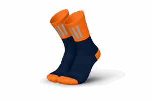 INCYLENCE HIGH-VIZ V3 LAUFSOCKEN Unisex Blue Orange 35-38