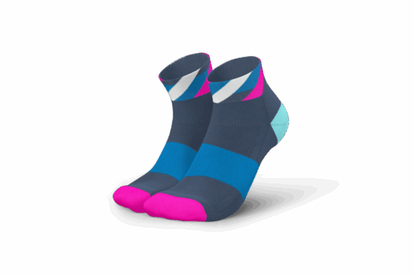 INCYLENCE RUNNING LOOPS SHORT LAUFSOCKEN Unisex Zucchero Pink 35-38