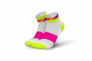 INCYLENCE ULTRALIGHT STRIDES SHORT LAUFSOCKEN Unisex White Canary 39-42
