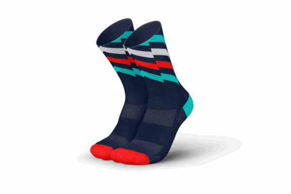 INCYLENCE ULTRALIGHT WAVES LAUFSOCKEN Unisex Tricolore 43-46