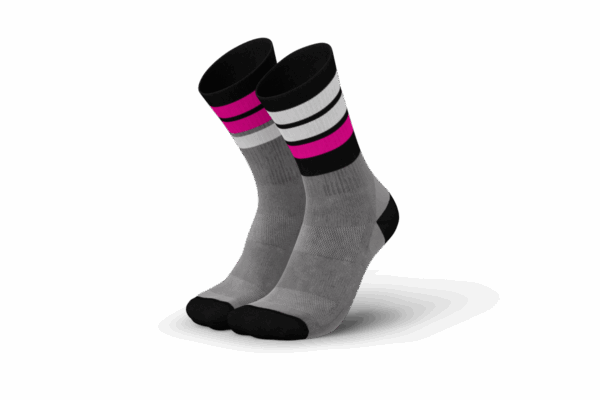 INCYLENCE MERINO STRIVE Laufsocken Unisex LIGHT GREY PINK 43-46
