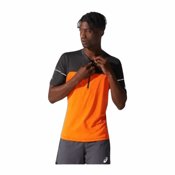 ASICS FUJITRAIL TOP Herren Grau S