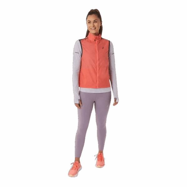 ASICS METARUN PACKABLE VEST Damen Orange M