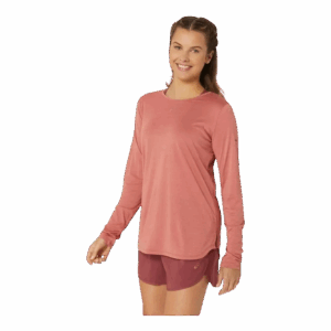 ASICS NAGINO RUN LS TOP Damen Rot M