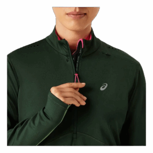 ASICS WINTER RUN 1/2 ZIP Damen Grün L