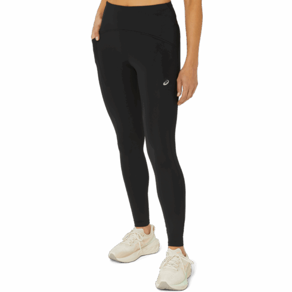 ASICS ROAD HIGH WAIST TIGHT PERFORMANCE BLACK