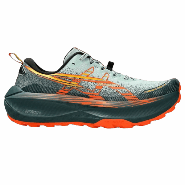 ASICS Trabuco Max 4 Laufschuhe Herren COLD MOSS/NOVA ORANGE
