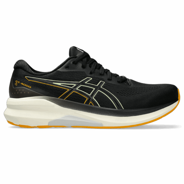 ASICS GT-4000 4 Laufschuhe Herren BLACK/AMBER 2E (breit) 47