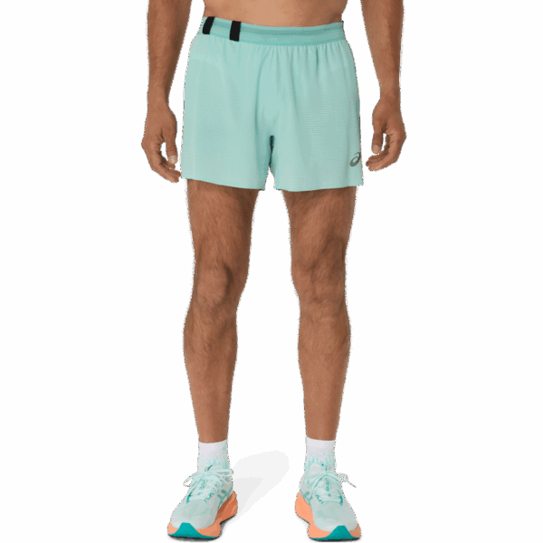 ASICS METARUN 5IN SHORT OASIS GREEN