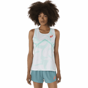 ASICS LIGHT KNIT SINGLET Damen SOOTHING SEA M