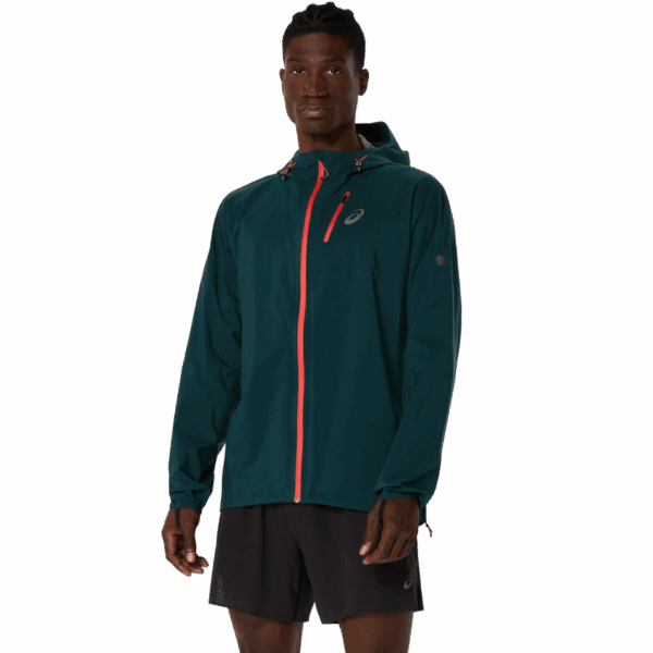 ASICS FUJITRAIL ELITE WATERPROOF JACKET Herren SAXON GREEN S