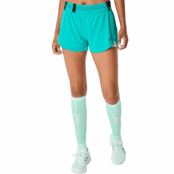 ASICS METARUN SPLIT SHORT Damen WAVE TEAL S