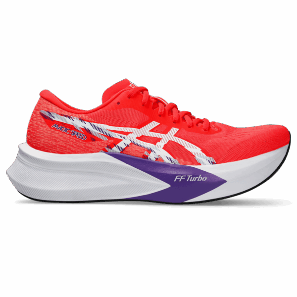 asics MAGIC SPEED 4 Herren FLASH RED/WHITE Gr. 49 Weite D (normal)