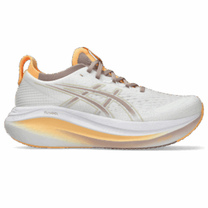 asics GEL-NIMBUS 27 Damen WHITE/FAWN Gr. 36