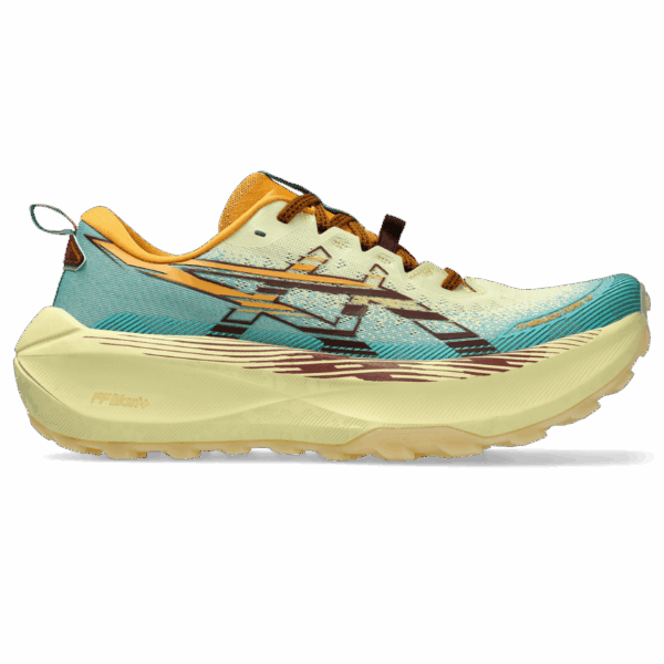 asics Trabuco Max 4 Herren WHEAT YELLOW/DARK RED PLANET Gr. 49