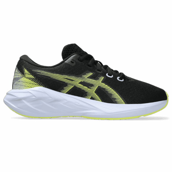 asics NOVABLAST 5 GS Kinder BLACK/CITRON Gr. 35
